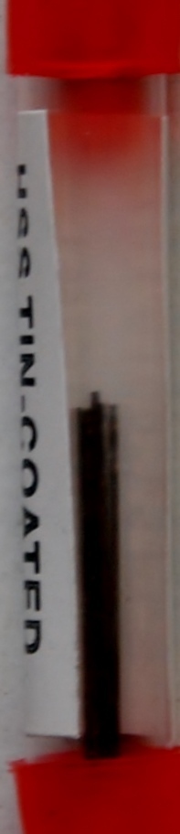 5 Forets métaux Titane D.0,94mm.