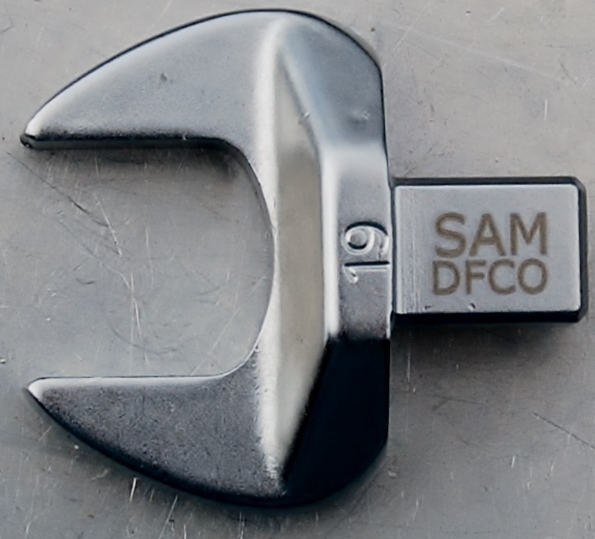 Embout à fourche D.19mm. pour clé dynanométrique SAM