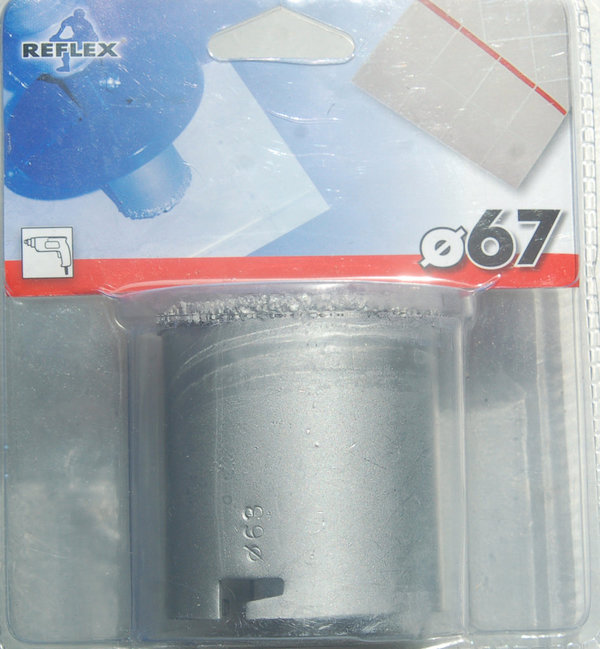 Scie Cloche carbure REFLEX D. 63 pour carrelage