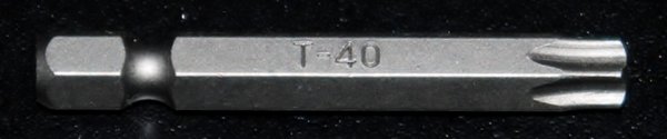 1 Embout Torx T30 Percé Mi-Long
